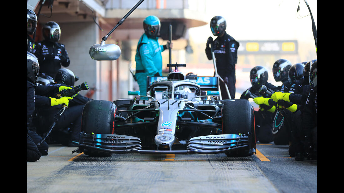 Valtteri Bottas - Mercedes - Barcelona - F1-Test - 27. Februar 2019