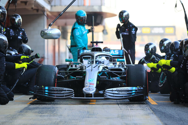 Valtteri Bottas - Mercedes - Barcelona - F1-Test - 27. Februar 2019