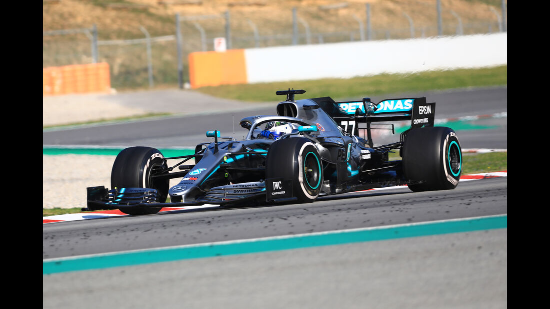 Valtteri Bottas - Mercedes - Barcelona - F1-Test - 28. Februar 2019