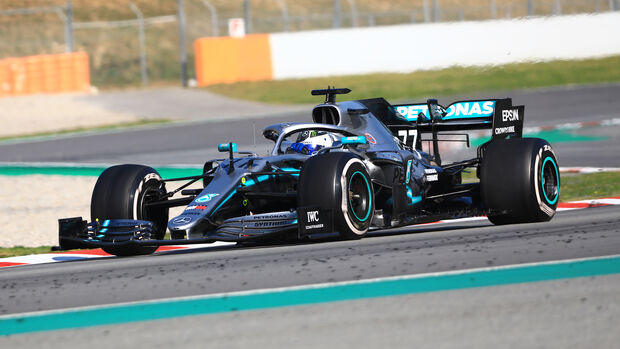 Valtteri Bottas - Mercedes - Barcelona - F1-Test - 28. Februar 2019