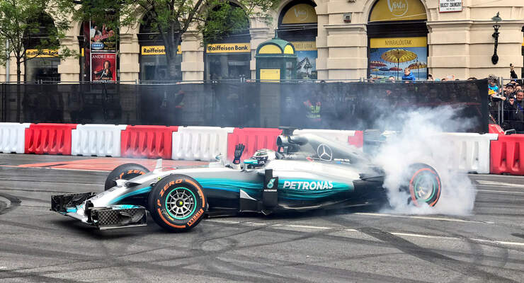 Valtteri Bottas - Mercedes - Budapest Showrun - 2017