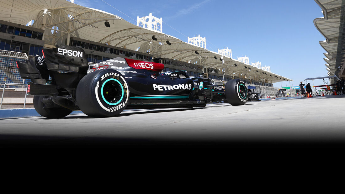 Valtteri Bottas - Mercedes - F1-Test - Bahrain - 2021