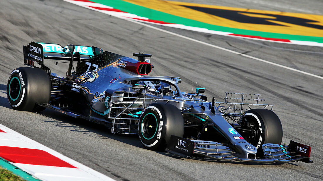 Valtteri Bottas - Mercedes - F1-Test - Barcelona - 19. Februar 2020