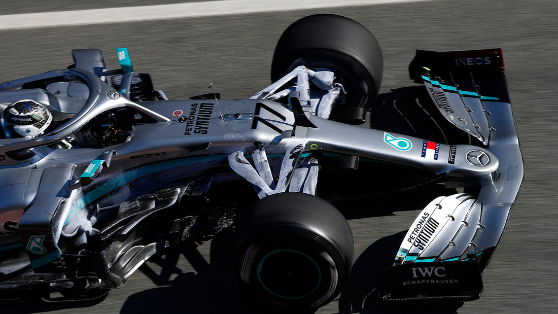 Valtteri Bottas - Mercedes - F1-Test - Barcelona - 20. Februar 2020
