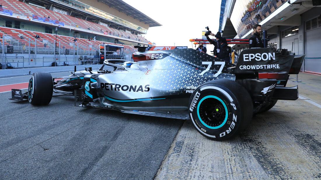 Valtteri Bottas - Mercedes - F1-Test - Barcelona - 21. Februar 2020
