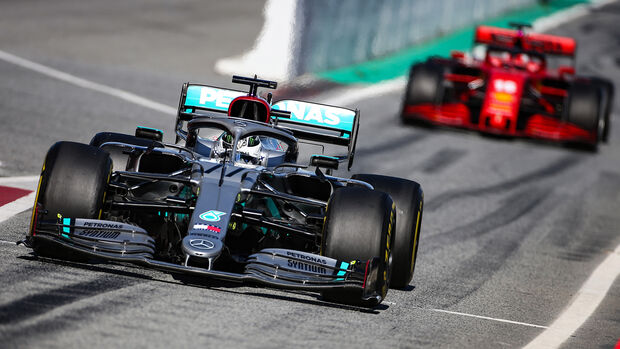 Valtteri Bottas - Mercedes - F1-Test - Barcelona - 26. Februar 2020