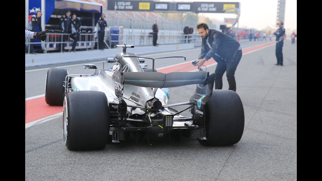 Valtteri Bottas - Mercedes - F1-Test - Barcelona - 27. Februar 2017