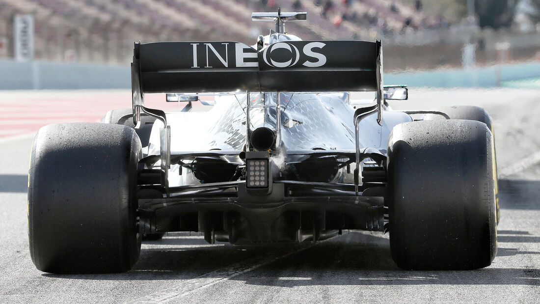 Valtteri Bottas - Mercedes - F1-Test - Barcelona - 27. Februar 2020