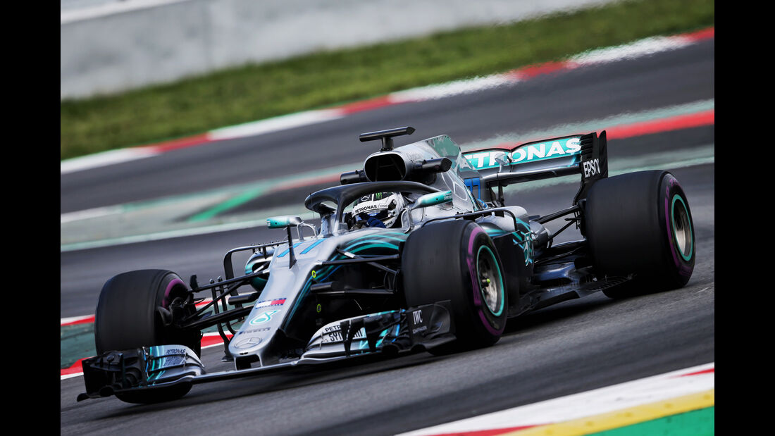 Valtteri Bottas - Mercedes - F1-Test - GP Spanien - Barcelona - Tag 2 - 16. Mai 2018