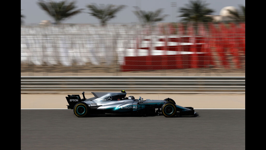 Valtteri Bottas - Mercedes - Formel 1 - GP Bahrain - Sakhir - Training - Freitag - 14.4.2017