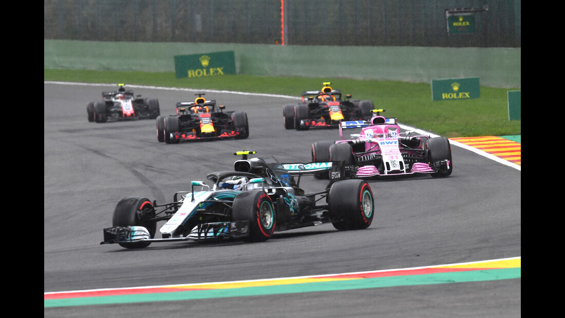 Valtteri  Bottas - Mercedes - Formel 1 - GP Belgien - Spa-Francorchamps - 25. August 2018