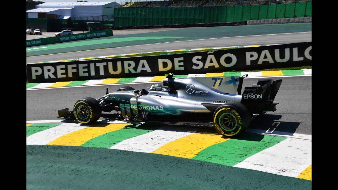 Valtteri Bottas - Mercedes - Formel 1 - GP Brasilien - 10. November 2017
