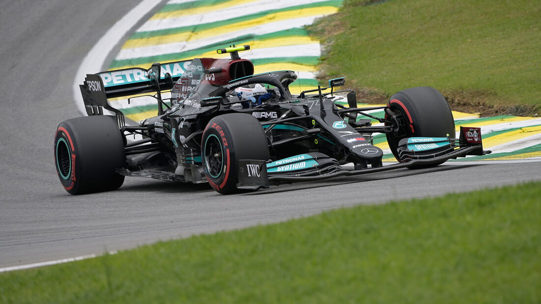 Valtteri Bottas - Mercedes - Formel 1 - GP Brasilien - Sao Paulo - Freitag - 12.11.2021