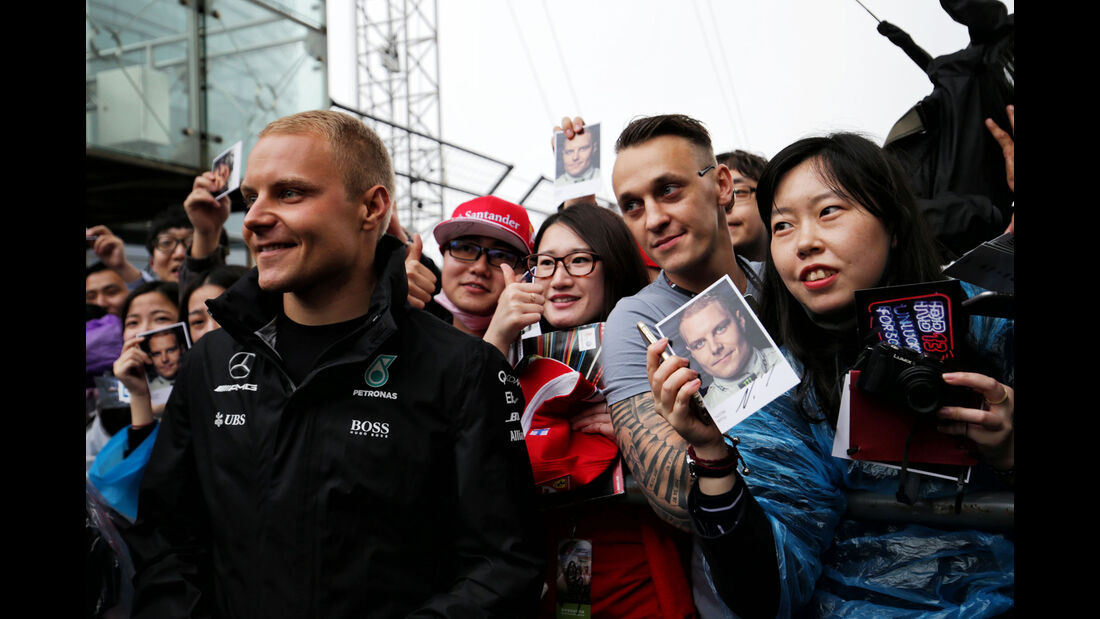 Valtteri Bottas - Mercedes - Formel 1 - GP China - Shanghai - 6.4.2017