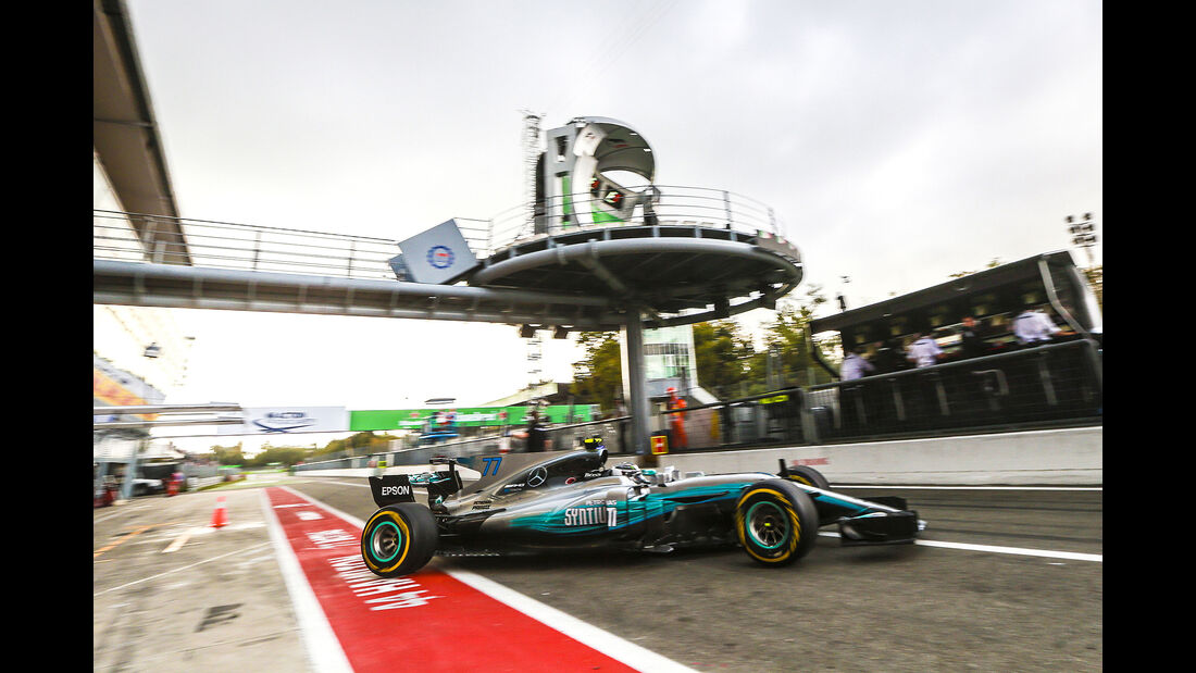 Valtteri Bottas - Mercedes - Formel 1 - GP Italien - Monza - 1. September 2017