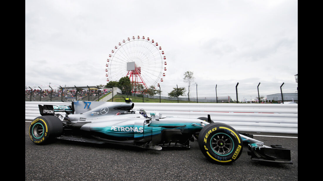 Valtteri Bottas - Mercedes - Formel 1 - GP Japan - Suzuka - 6. Oktober 2017