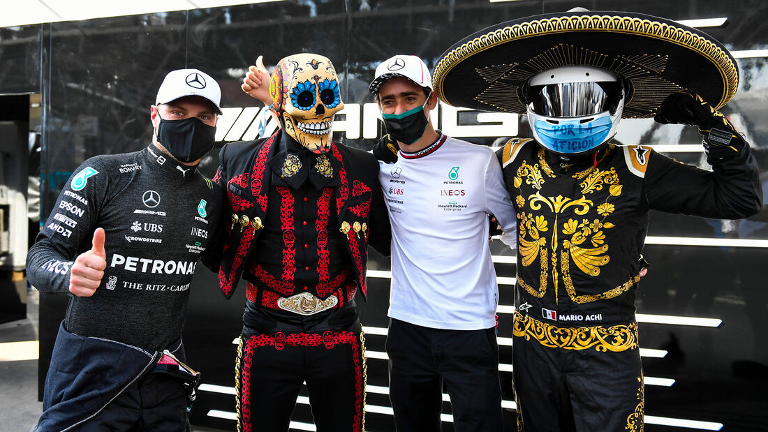 Valtteri Bottas - Mercedes - Formel 1 - GP Mexiko - 6. November 2021