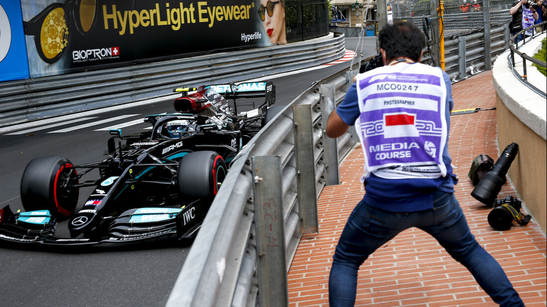 Valtteri Bottas - Mercedes - Formel 1 - GP Monaco - 22. Mai 2021