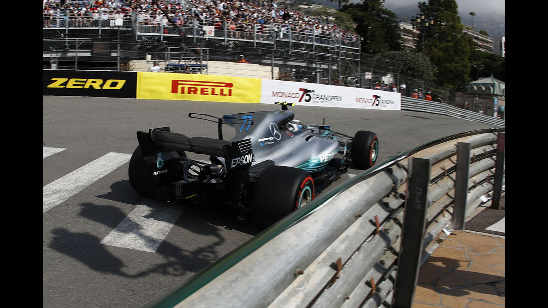 Valtteri Bottas - Mercedes - Formel 1 - GP Monaco - 25. Mai 2017
