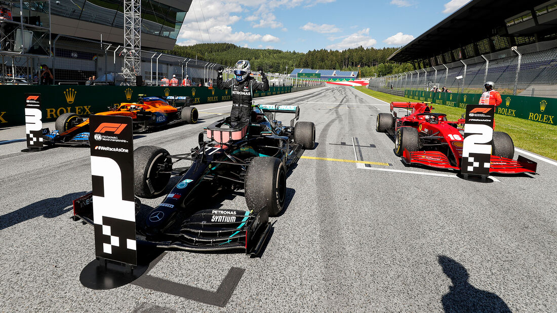 Valtteri Bottas - Mercedes - Formel 1 - GP Österreich - Spielberg - 5. Juli 2020