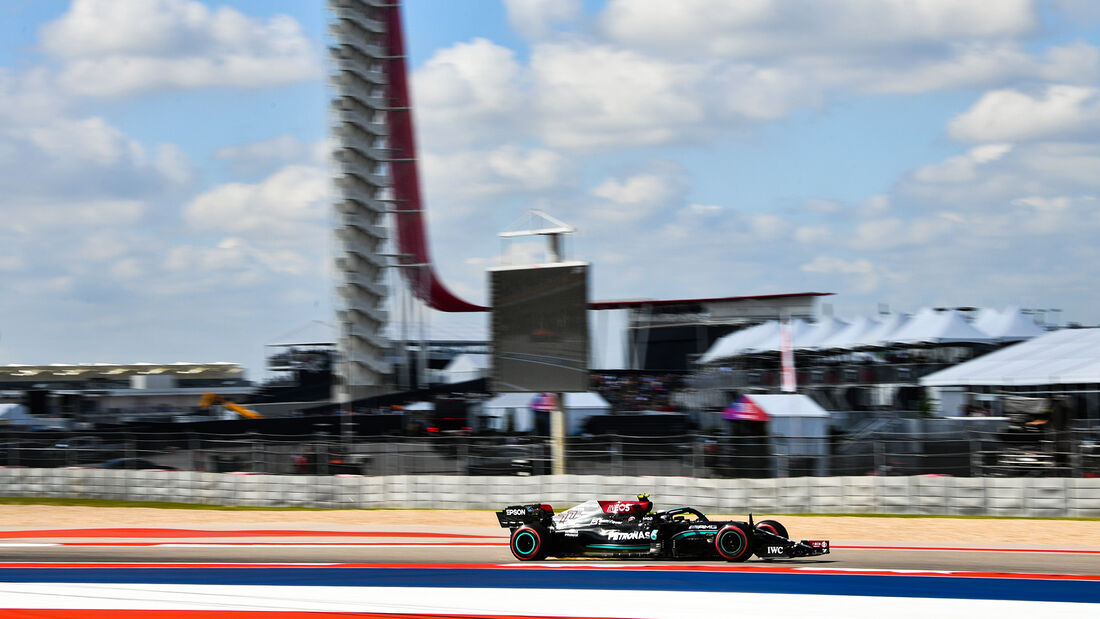 Valtteri Bottas - Mercedes - Formel 1 - GP USA - Austin - Freitag - 22.10.2021