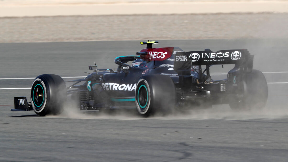 Valtteri Bottas - Mercedes - Formel 1 - Test - Bahrain - 13. März 2021