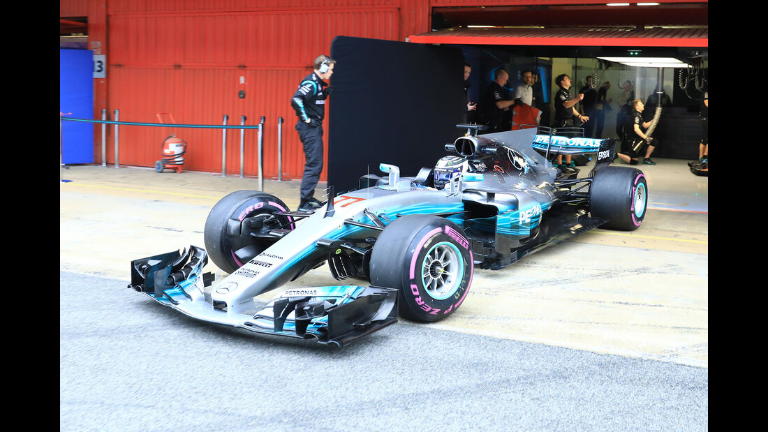 Valtteri Bottas - Mercedes - Formel 1 - Test - Barcelona - 8. März 2017