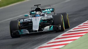 Valtteri Bottas - Mercedes - Formel 1 - Testfahrten - Barcelona - 1. März 2017