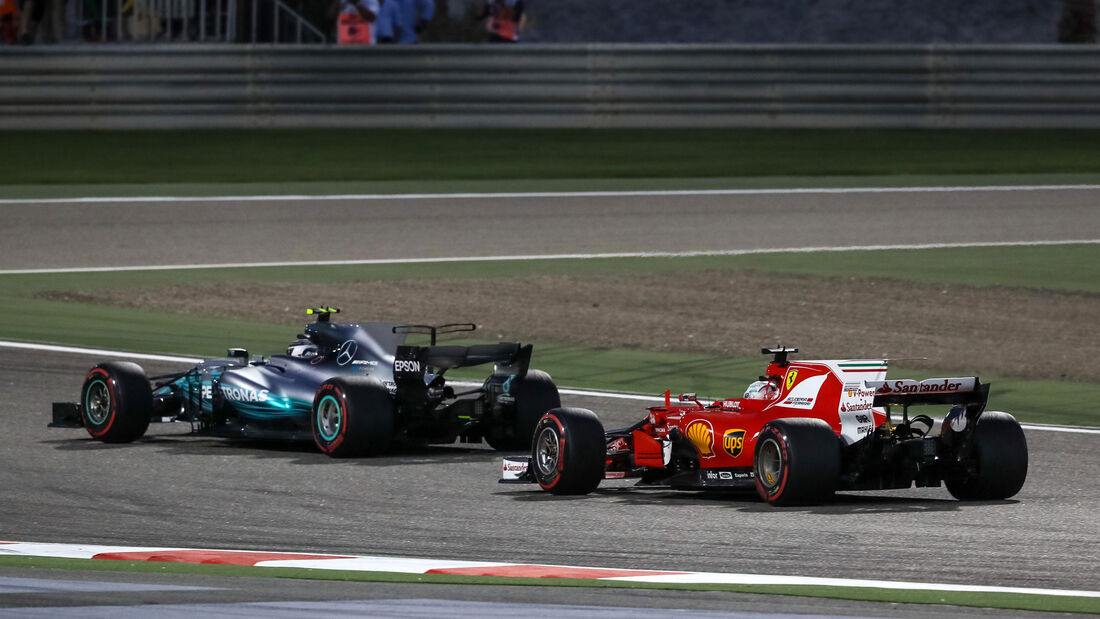 Valtteri Bottas - Mercedes - GP Bahrain 2017 - Rennen 