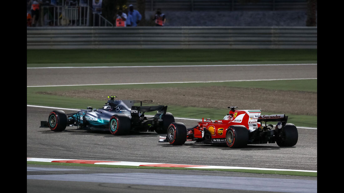 Valtteri Bottas - Mercedes - GP Bahrain 2017 - Rennen 