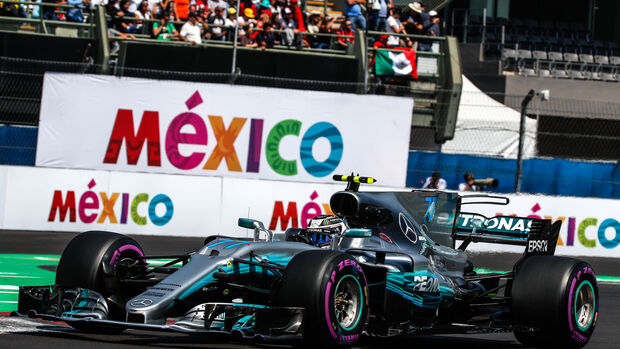Valtteri Bottas - Mercedes - GP Mexiko 2017 - Qualifying