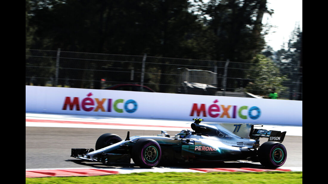 Valtteri Bottas - Mercedes - GP Mexiko - Formel 1 - Freitag - 27.10.2017