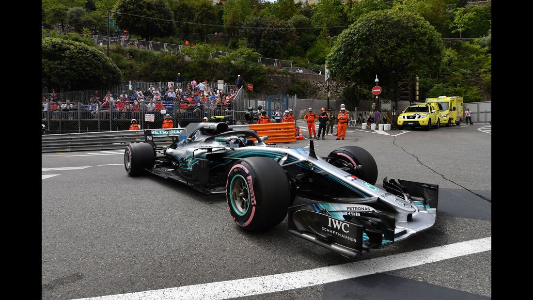 Valtteri Bottas - Mercedes - GP Monaco - Formel 1 - Donnerstag - 24.5.2018