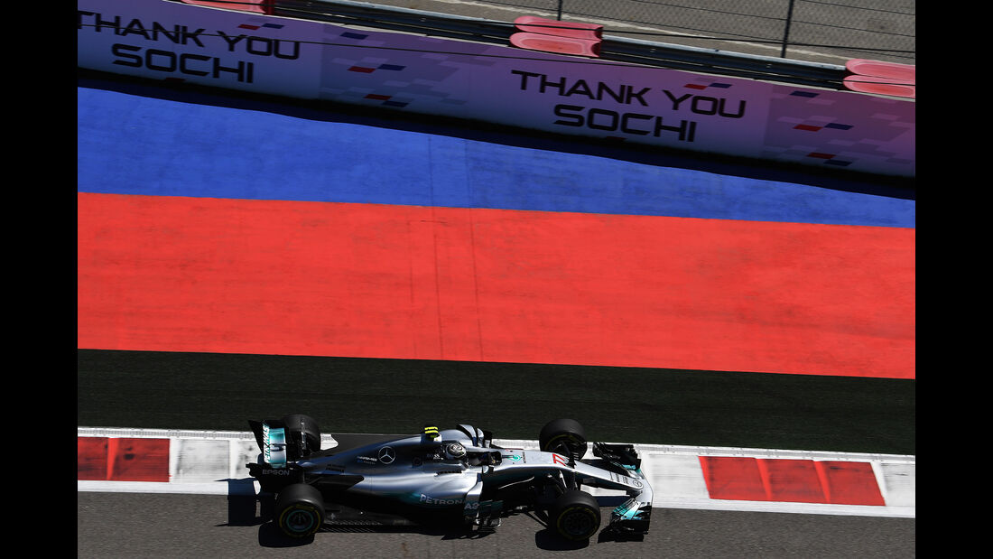 Valtteri Bottas - Mercedes - GP Russland - Sotschi  - Formel 1 - 28. April 2017