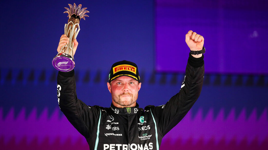 Valtteri Bottas - Mercedes - GP Saudi-Arabien 2021 - Jeddah - Rennen