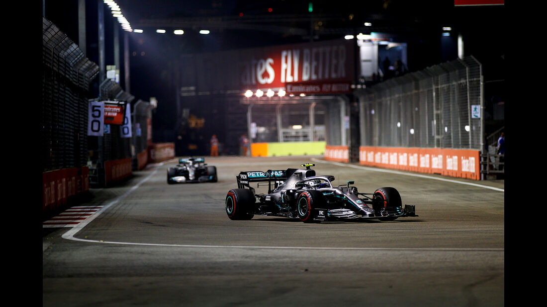 Valtteri Bottas - Mercedes - GP Singapur 2019 - Qualifying