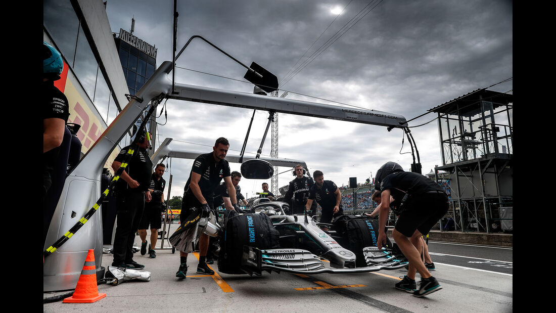 Valtteri Bottas - Mercedes - GP Ungarn - Budapest - Formel 1 - Freitag - 1.8.2019