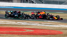 Valtteri Bottas - Mercedes - Max Verstappen - Red Bull - GP 70 Jahre F1