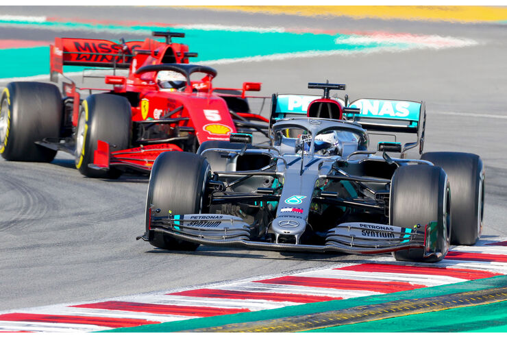 F1-Test Barcelona 2020 (W1): Top-Speed & Sektor-Analyse ...