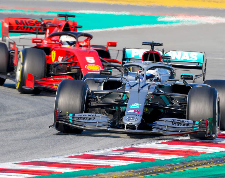 F1 Test Barcelona 2020 W1 Top Speed Sektor Analyse Auto