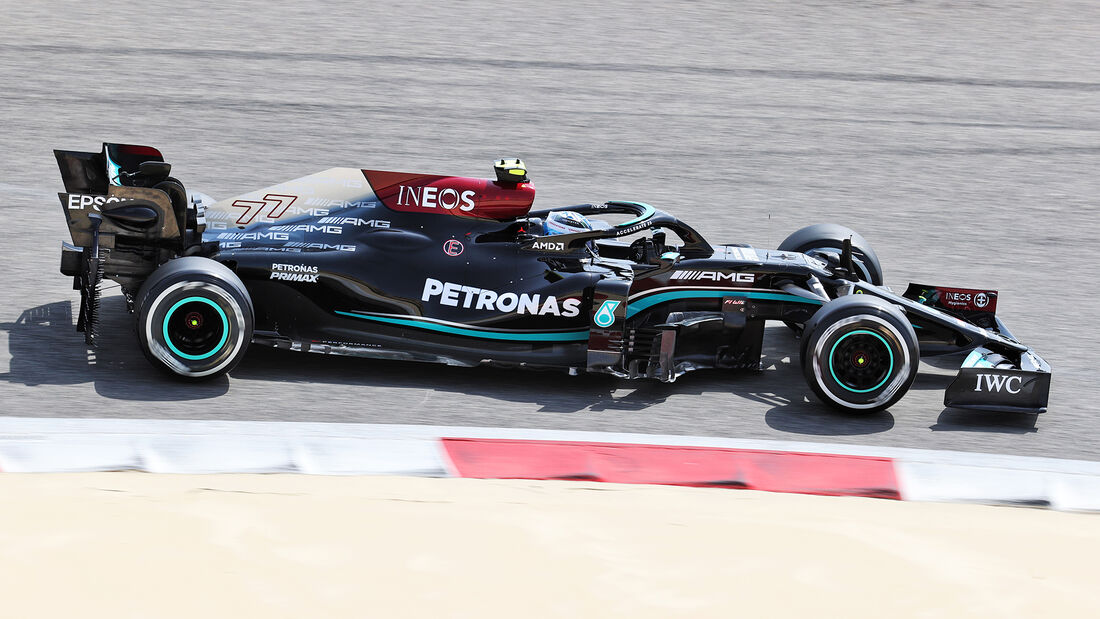 Valtteri Bottas - Mercedes - Test - Formel 1 - Bahrain - 12. März 2021
