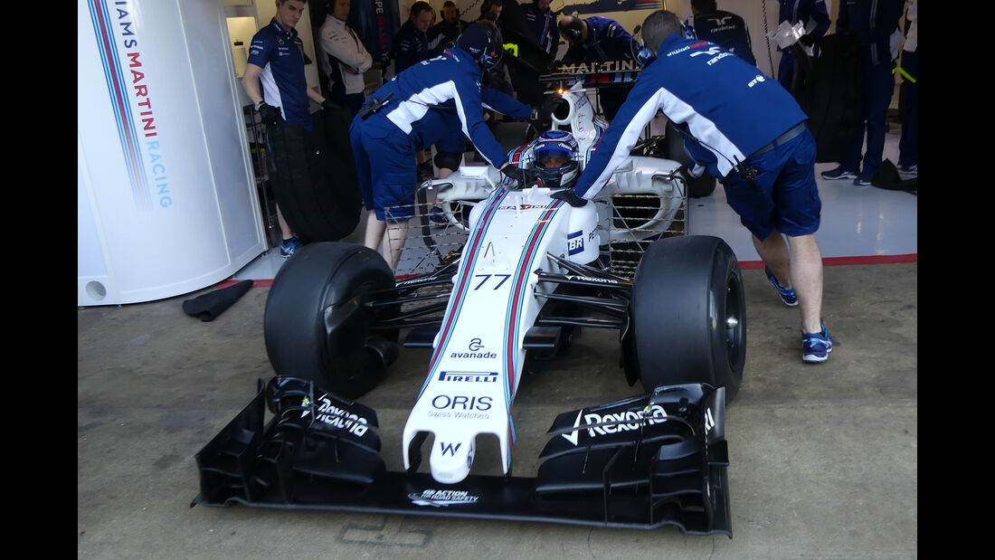 Valtteri Bottas - Williams - Barcelona - Formel 1-Test - 1. März - 2016