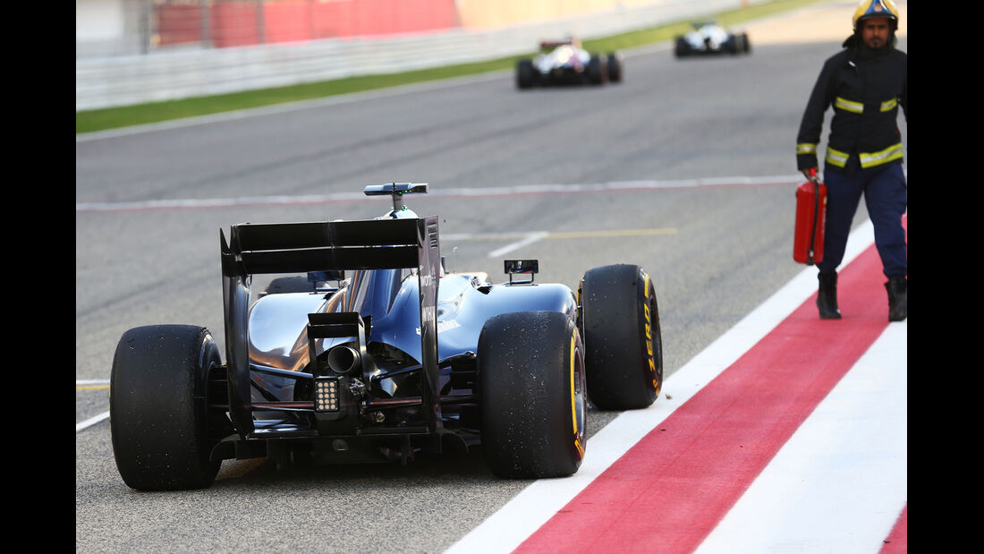 Valtteri Bottas - Williams - Formel 1 - Bahrain-Test 2014