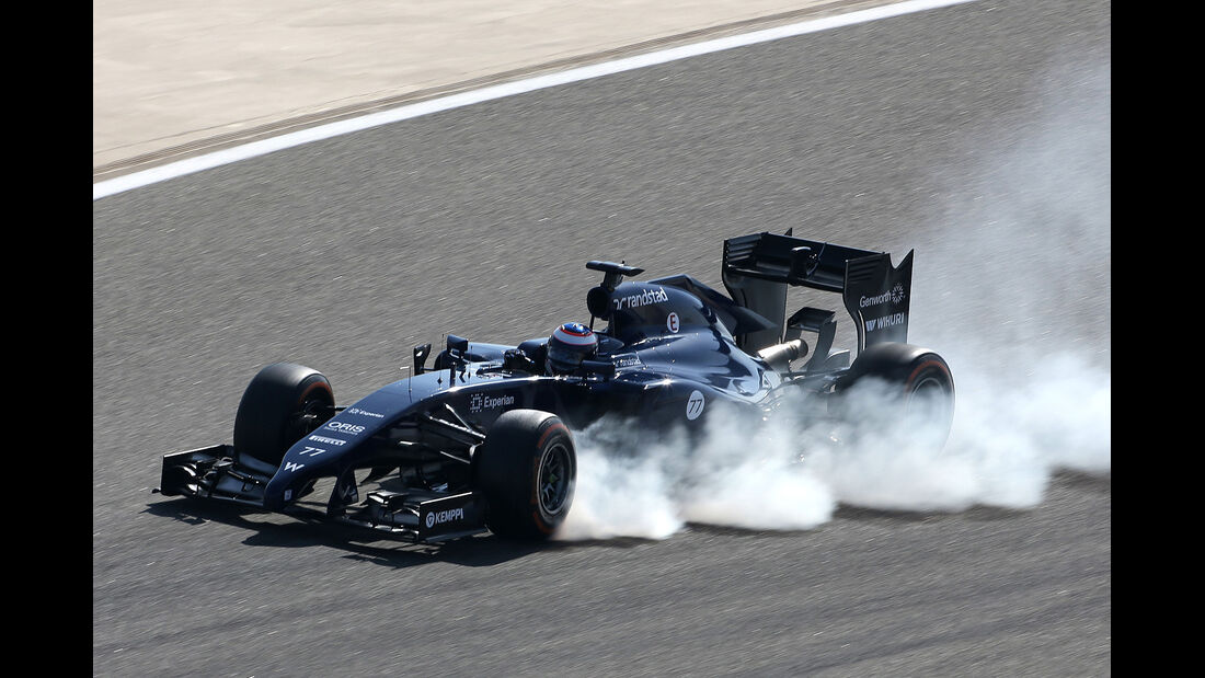 Valtteri Bottas - Williams - Formel 1 - Bahrain - Test - 21. Februar 2014