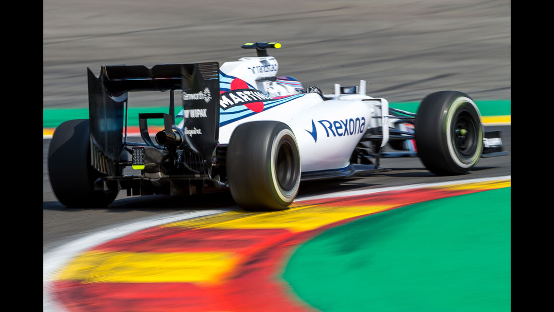Valtteri Bottas - Williams - Formel 1 - GP Belgien - Spa-Francorchamps - 22. August 2015