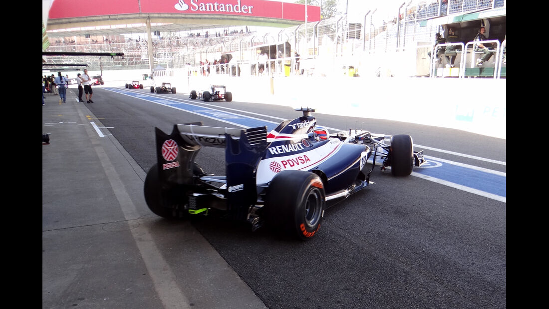 Valtteri Bottas - Williams - Formel 1 - GP Brasilien - Sao Paulo - 23. November 2012
