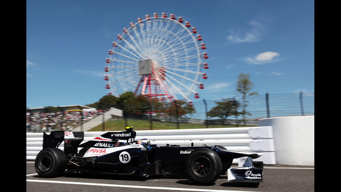 Valtteri Bottas - Williams - Formel 1 - GP Japan - Suzuka - 5. Oktober 2012