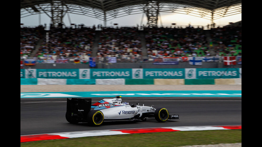 Valtteri Bottas - Williams - Formel 1 - GP Malaysia - Qualifying - 1. Oktober 2016