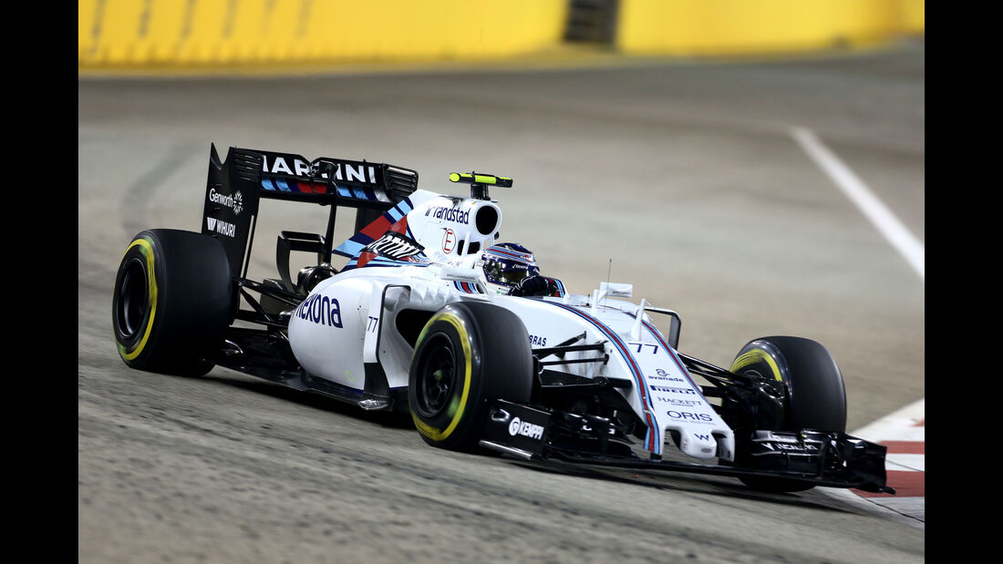 Valtteri Bottas - Williams - Formel 1 - GP Singapur - 18. September 2015