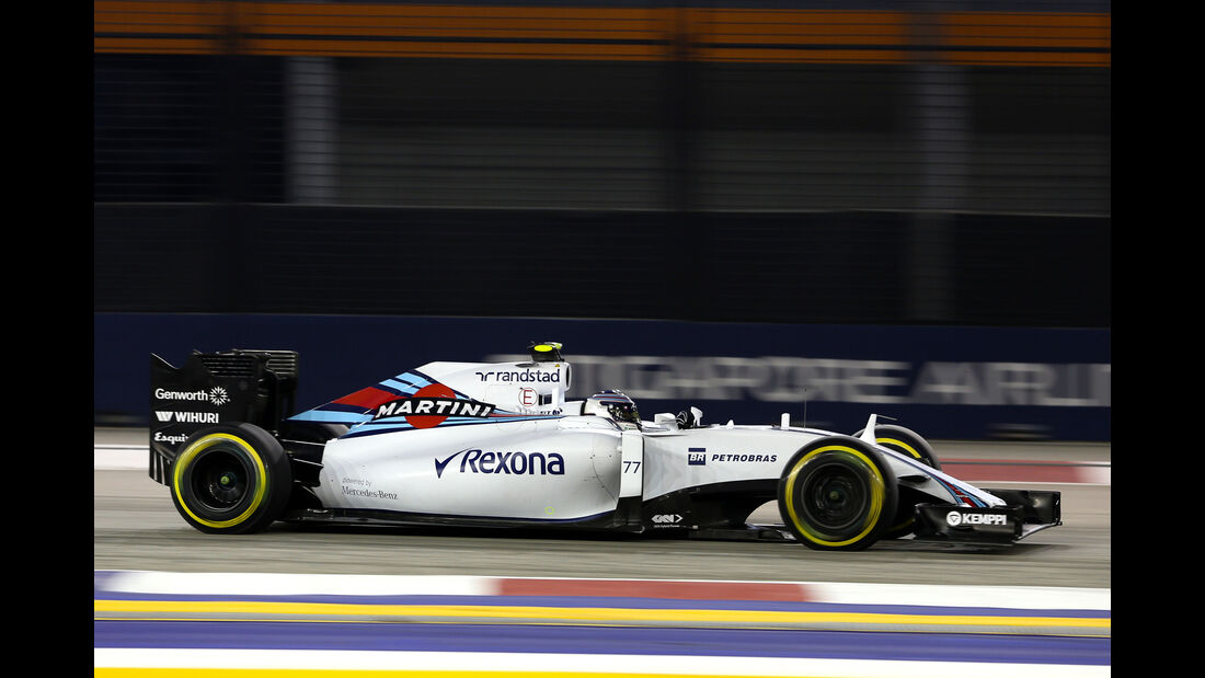 Valtteri Bottas - Williams - Formel 1 - GP Singapur - 18. September 2015